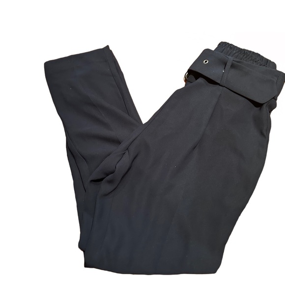 Nine West | Slim Straight | Navy Pants with Buckle | Size Small - Picture 1 of 4